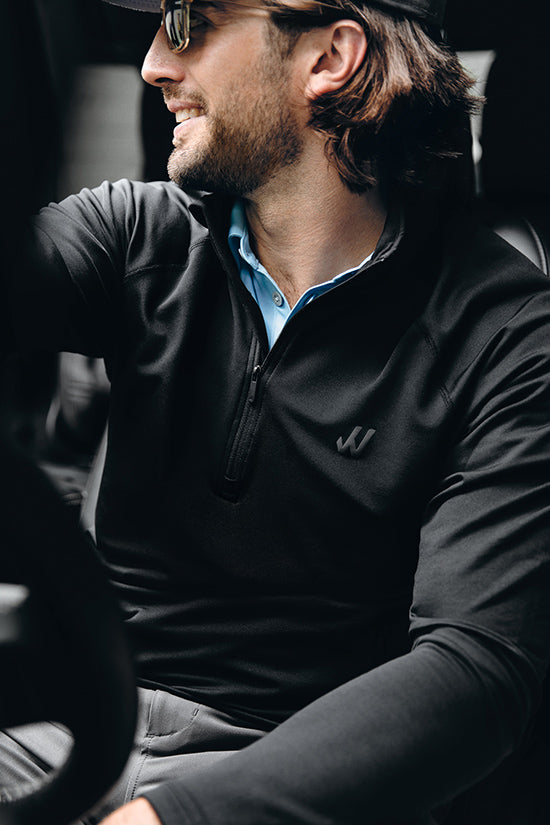 The Willy Quarter Zip Polo 502